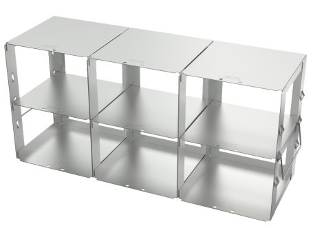 Kryoboxen-Gestelle für Schränke 430 mm tief, Boxenhöhe 95 mm