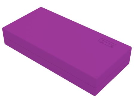 Objektträgerbox violet für 50 Objektträger