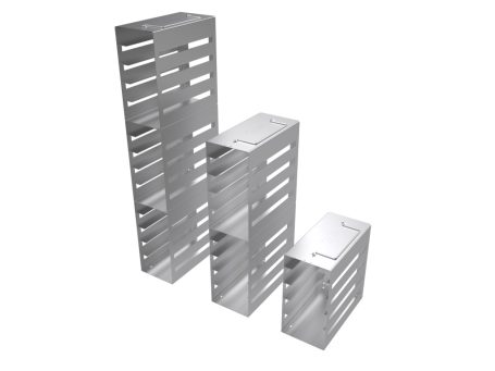 Objektträgerboxen-Gestelle für Tiefkühltruhen, Boxenhöhe 31 mm