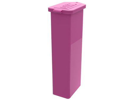 Objektträgerbox pink für 5 Objektträger