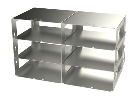 Kryoboxen-Gestelle für Schränke 290 mm tief, Boxenhöhe 54 mm