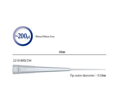 Gelloader-Spitzen 0,5-200 µl Rundspitze