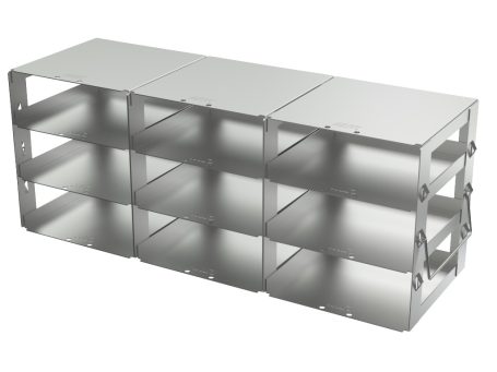 Kryoboxen-Gestelle für Schränke 430 mm tief, Boxenhöhe 54 mm