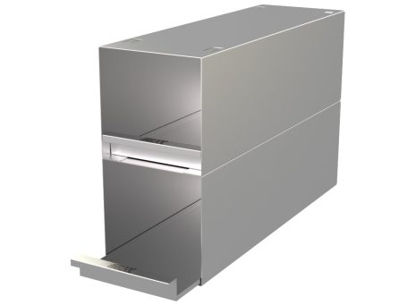 Schubladengestelle, 410 mm tief, Boxenhöhe 128 mm