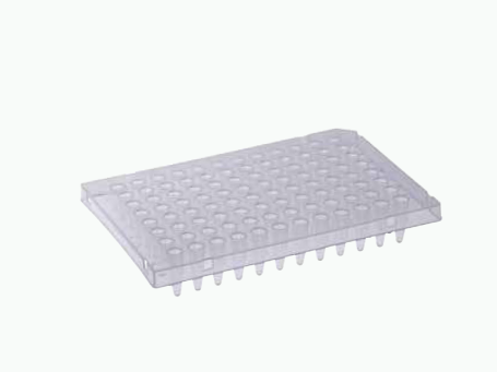 96 well PCR Platten 0,2 ml, half Skirted (10 Platten)